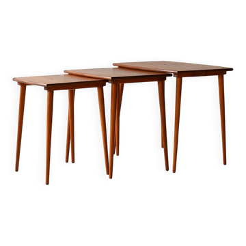 Tables basses scandinaves à tiroirs coulissants