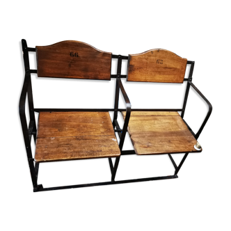 Old cinema bench 1930-1940