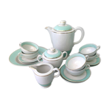 Service à café faïence de Lunéville pour 6 personnes