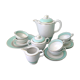 Coffee service earthenware from Lunéville for 6 people