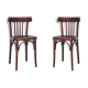 Pair of vintage Parisian bistro chair barter 195