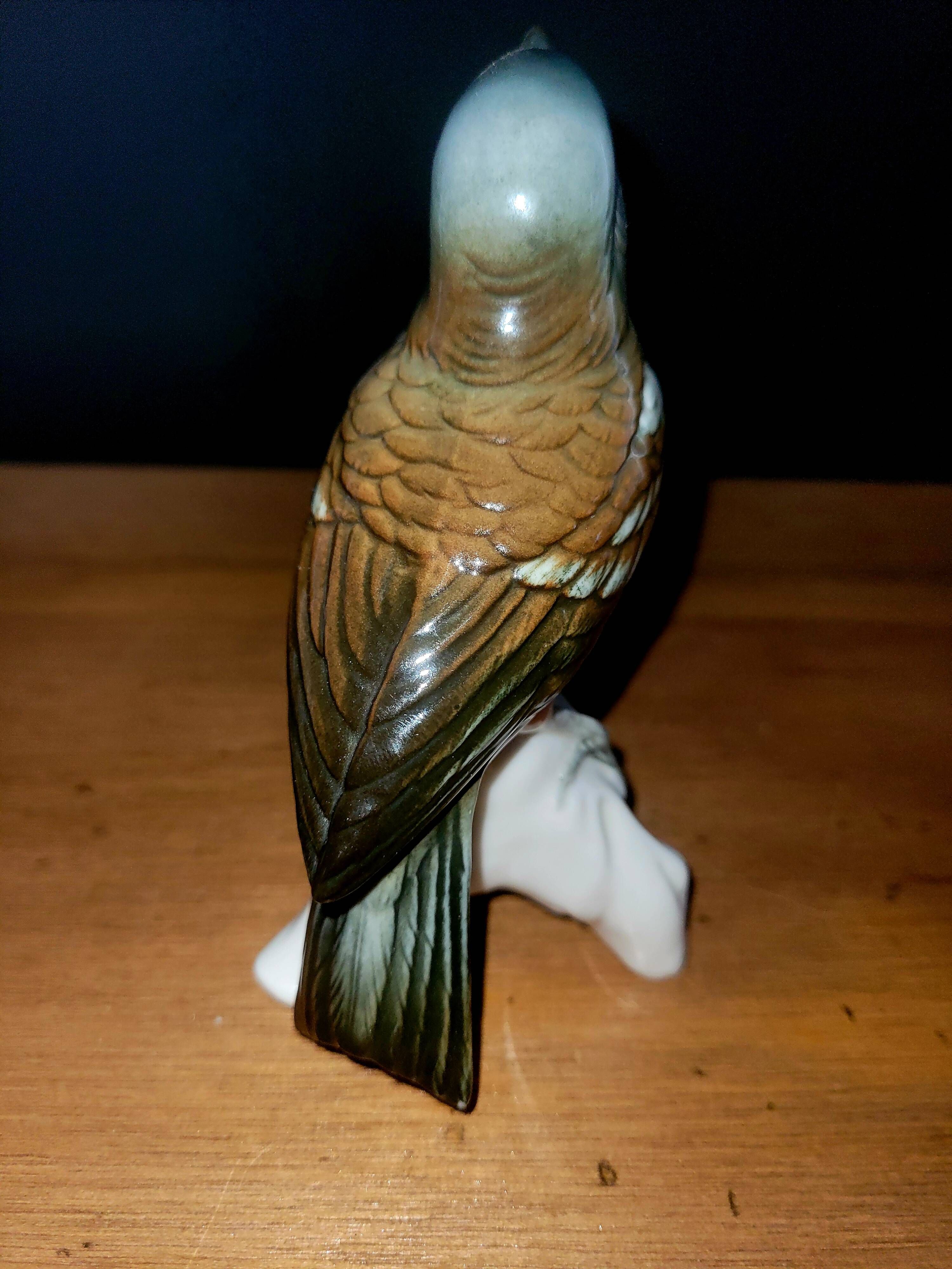 German Saxon Porcelain - Karl Ens - Singing Nightingale