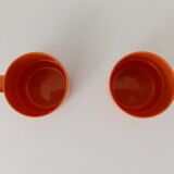 Pair of vintage cups 70s