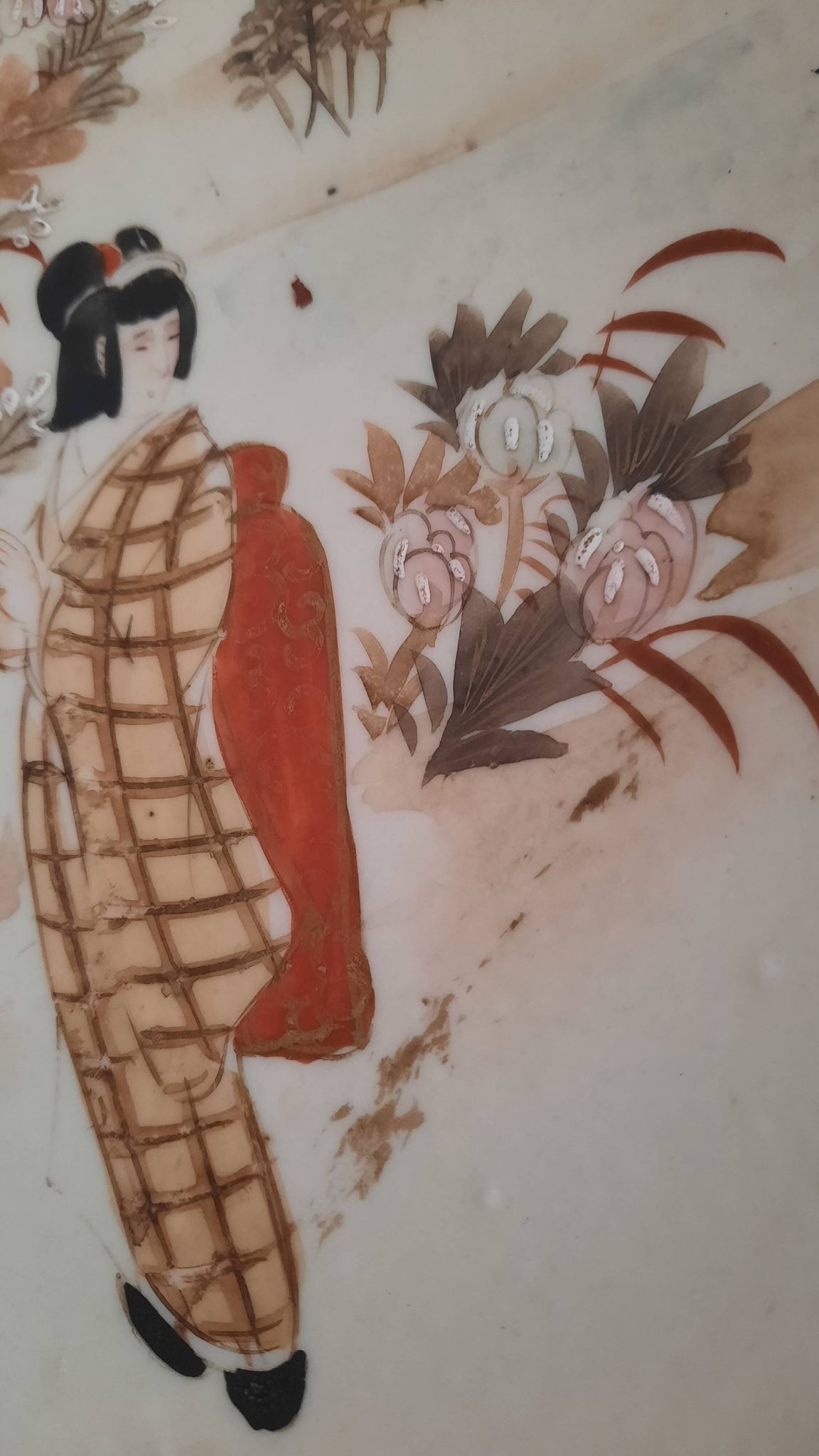 Plat creux japonais en céramique