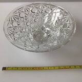 Glass and crystal bowl