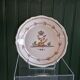 Slightly hollow dish with wavy edge in very good condition from Nevers.