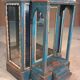 Vintage Art Deco display cabinet in teak.