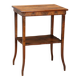 Coffee table in walnut and mahogany - Italy early 1900s