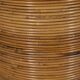 Vintage 1960s Italian design bamboo storage basket