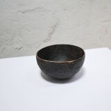 Old African wooden bowl