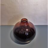 Violet blown bubble vase, 1960