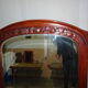 Mirror wooden Art new 100 x 148 cm