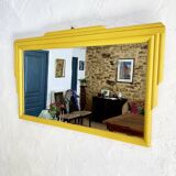Horizontal art deco mirror