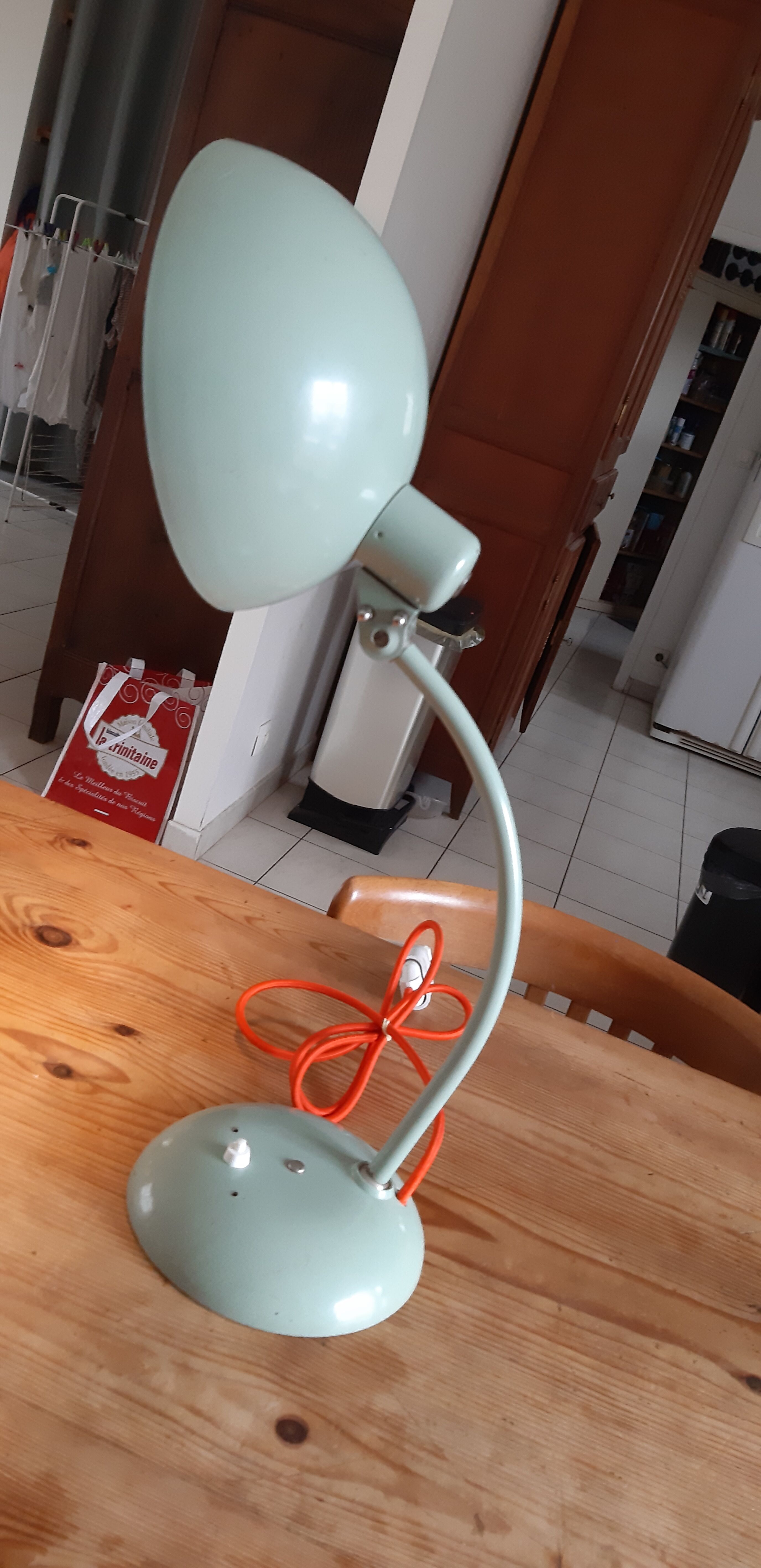 Lampe de bureau vintage des années 60