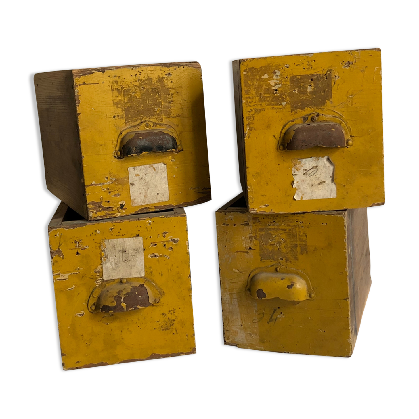 Pair of workshop drawers