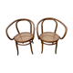 Paire de fauteuils « le corbusier «  par Baumann