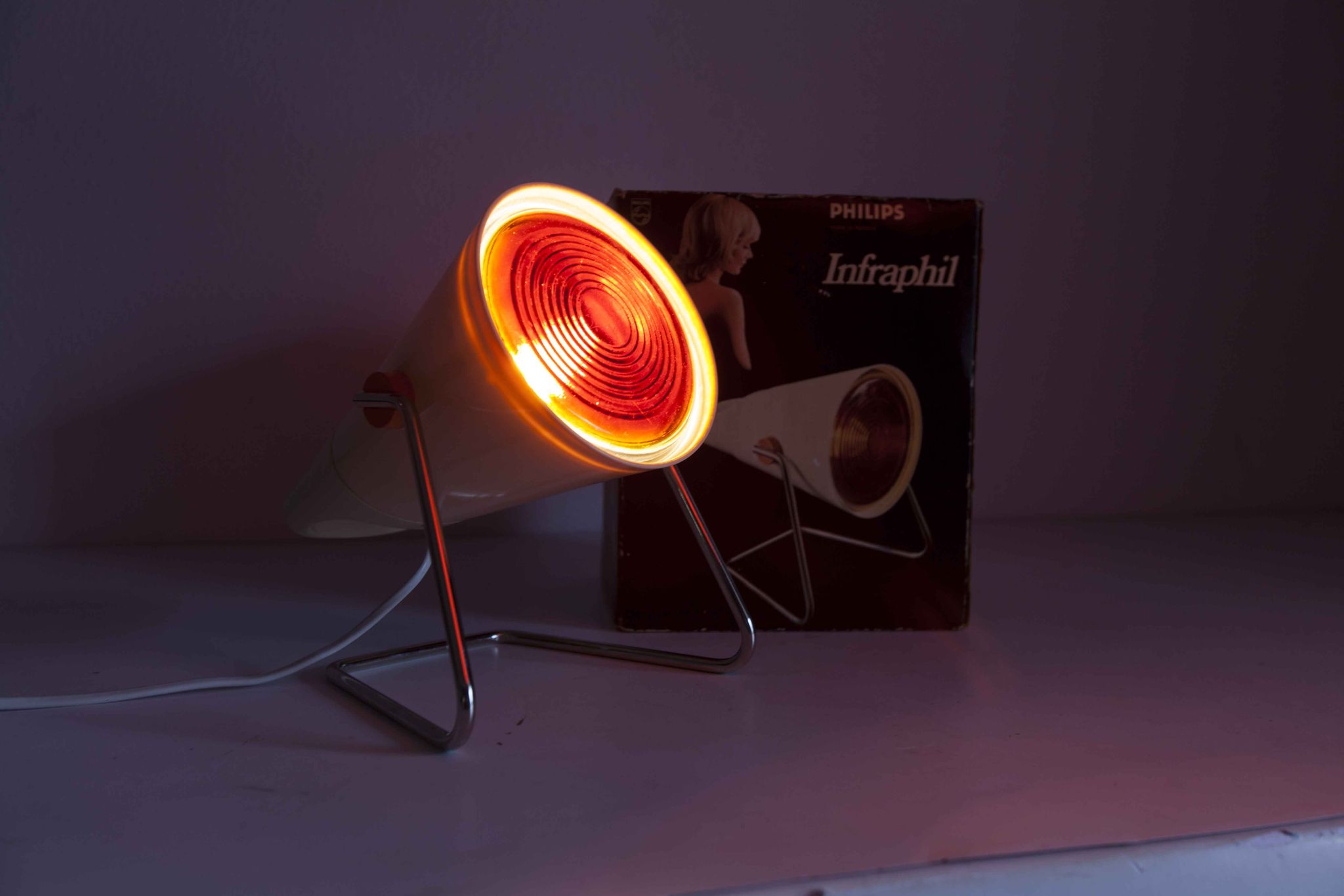 Lampe Philips Infraphil de 1980