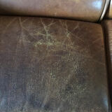 Canape leather Duvivier Made in France