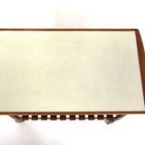 Scandinavian mahogany and Formica serving trolley, Swedish modern, Sweden, 1940