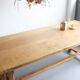 Table de ferme rénovée