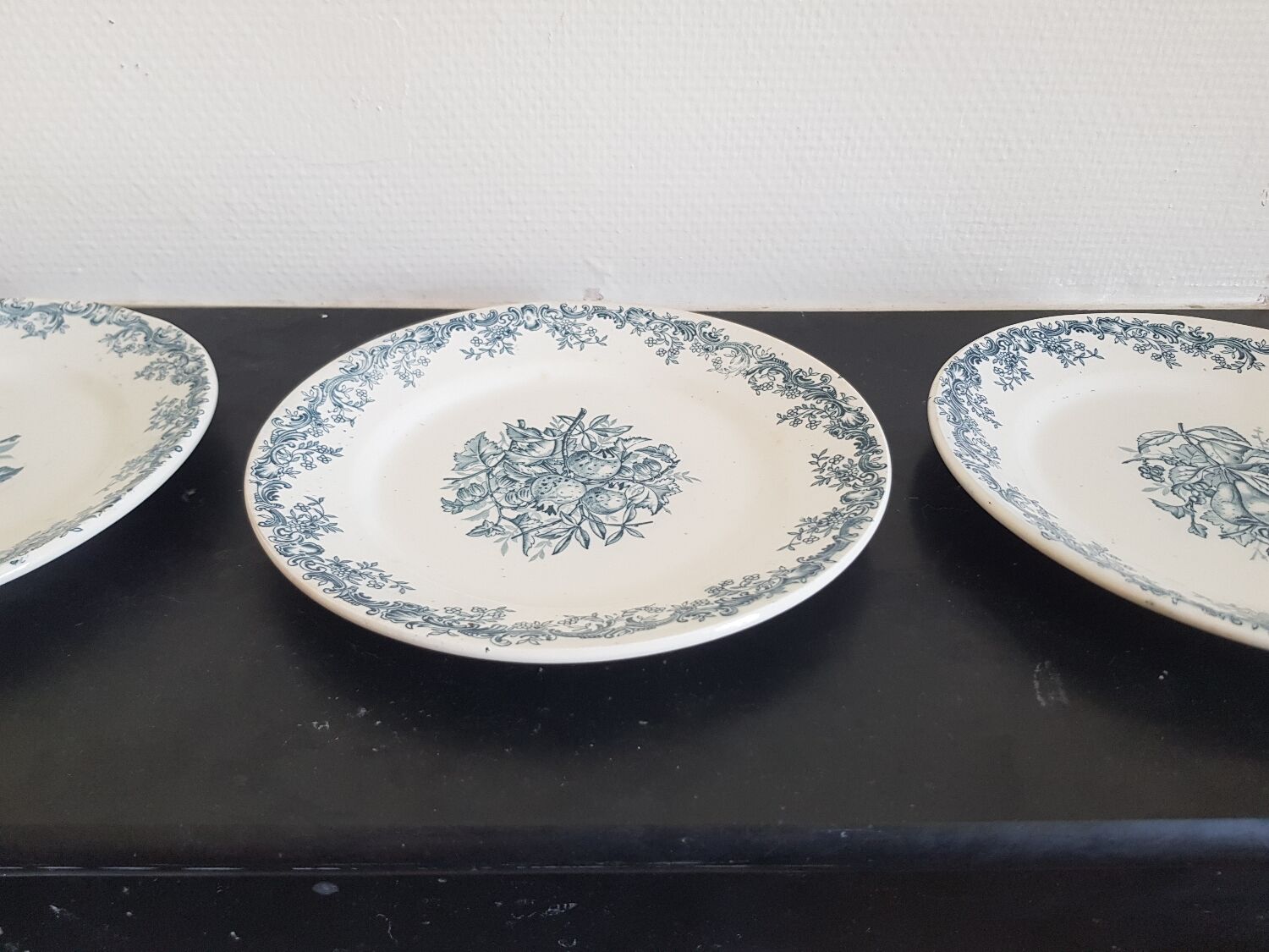 Earthenware plate terra iron model clairefontaine