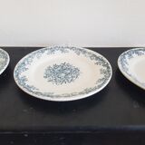 Earthenware plate terra iron model clairefontaine