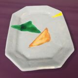 Foucard Jourdan ceramic dish Vallauris vintage 1960s