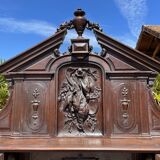 Hunting Buffet in Oak Renaissance Style