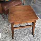 Square wooden table