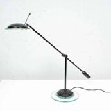 Vintage Memphis style pendant lamp, minimalist desk lamp.