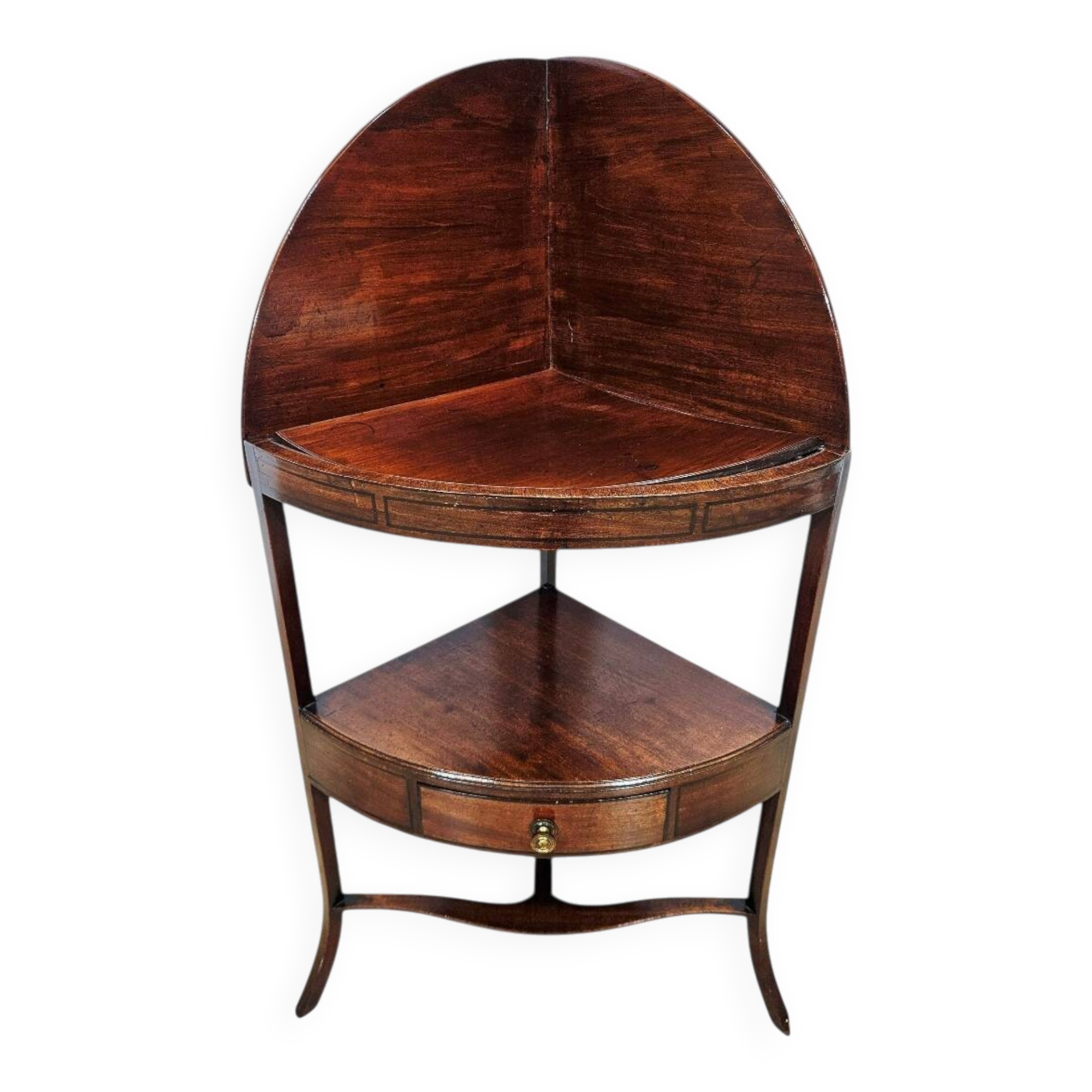 Antique washbasin (Washstand) – England, first half 19th century Mahogany