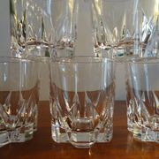 6 glasses of crystal whisky of Arques - Model Cheverny - 30 cl in box