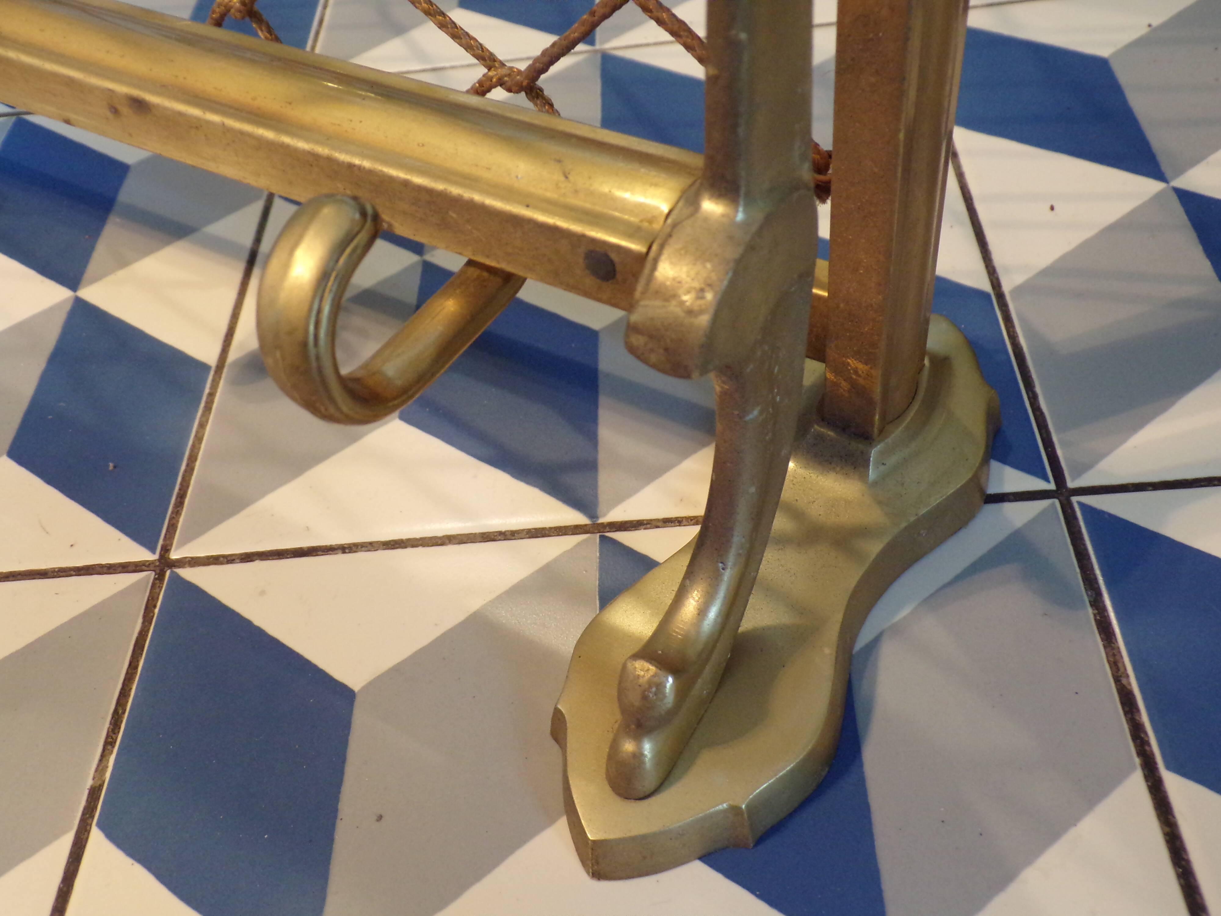 Coat rack like a train luggage rack L=103 cm