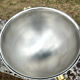 Large Aluminium Champagne Ice Bucket with Gold Tone Handles