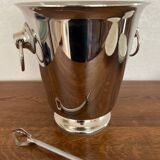 Bucket and ice tongs