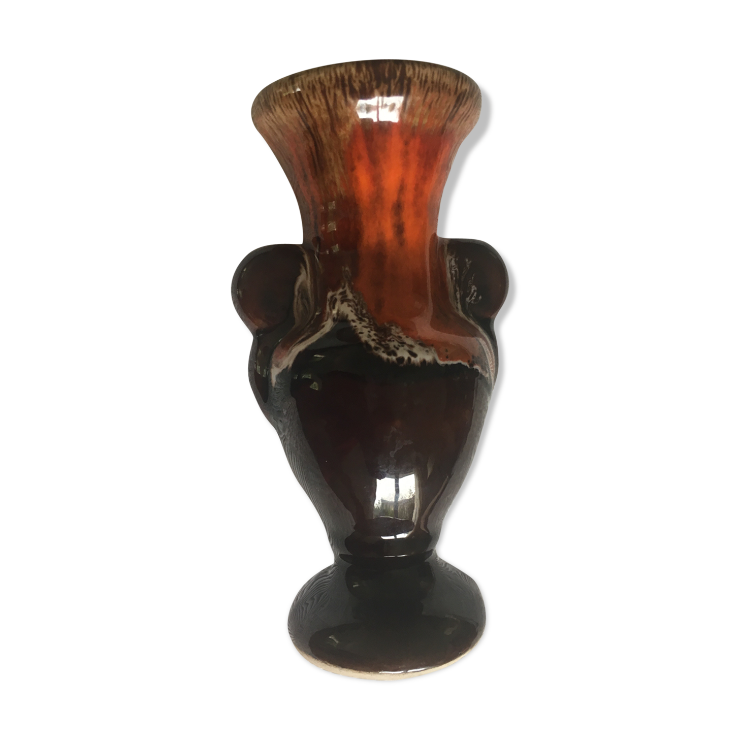 Orange Orange Vallauris Vase