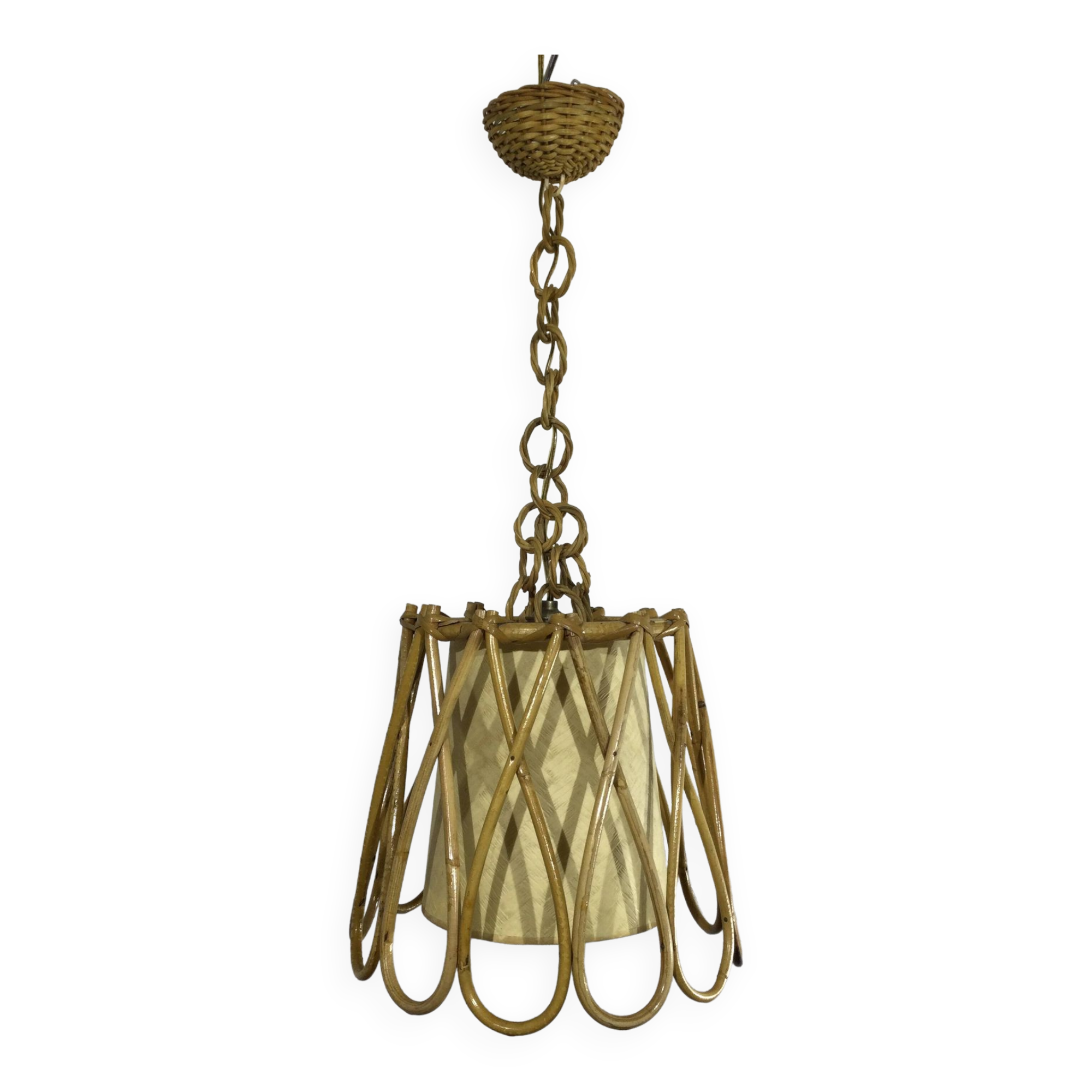 Rattan suspension