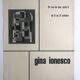 Gina ionesco, galerie arnaud, circa 1955. original poster in b&w