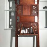 Vintage wardrobe coat rack