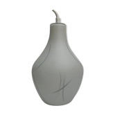Suspension in opaline decoration painted vintage 50/60s