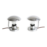 Pair of 1950's Modernist table lamps by Josef Hurka for Napako