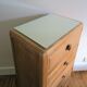 Wooden dresser five drawers vintage 50s