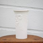 Kaiser Germany Manford Frey vase, art nouveau style biscuit vase, vintage vase, collection, 70's