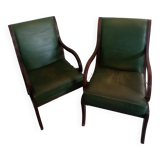 Pair of vintage armchairs