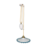 Suspension rises and falls in opaline