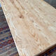Large farmhouse table in solid ash