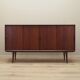 Enfilade en palissandre, design danois, années 1970, fabricant : Omann Jun