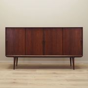 Rosewood highboard, Danish design, 1970s, manufacturer: Omann Jun