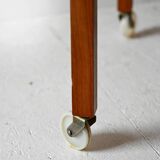 Scandinavian 1950s teak cabinet with compartments