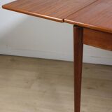 Table extensible scandinave en teck, 1960